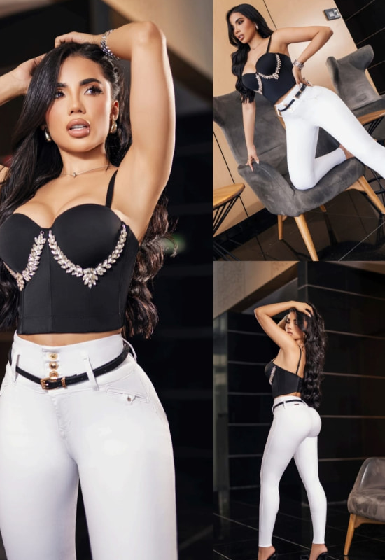 Jean Push Up Bianca